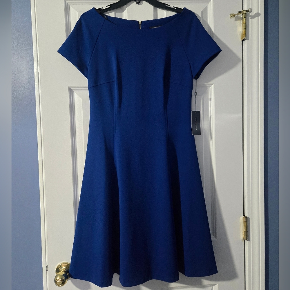 Tommy Hilfiger Classic Blue Midi Dress